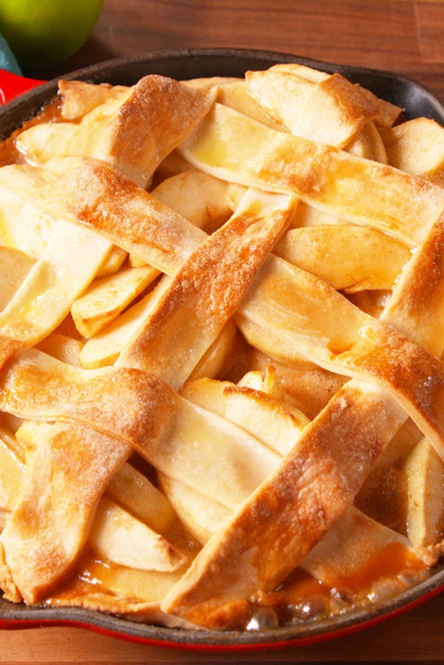 Skillet Apple Pie skillet apple pie