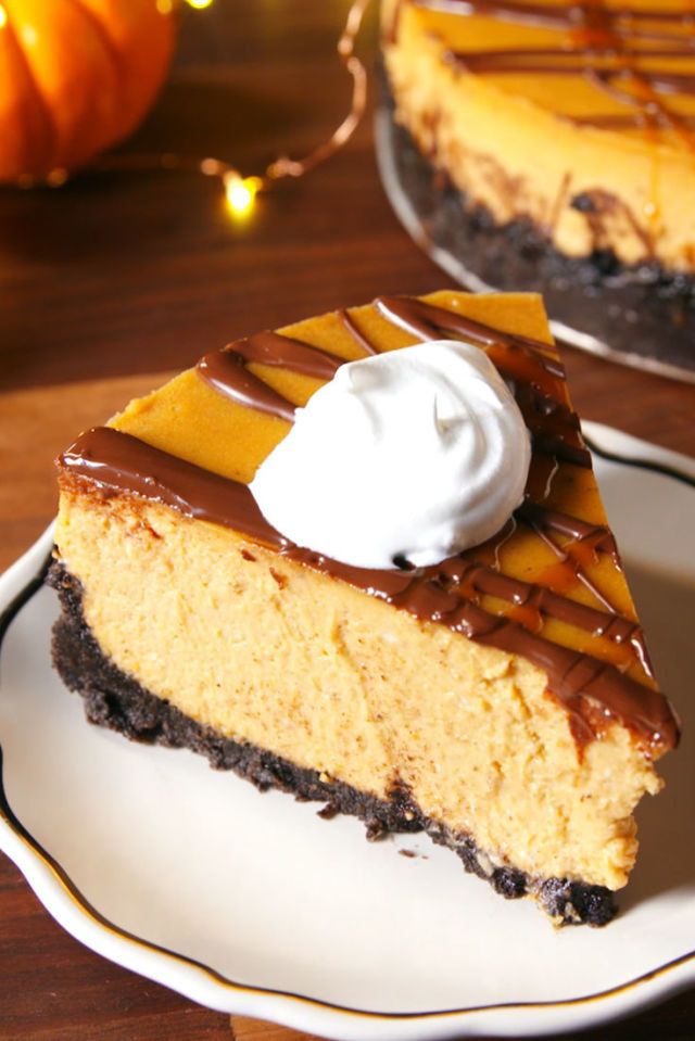 20 Easy Pumpkin Cheesecake Recipes - Best Ways To Make Pumpkin Cheesecake