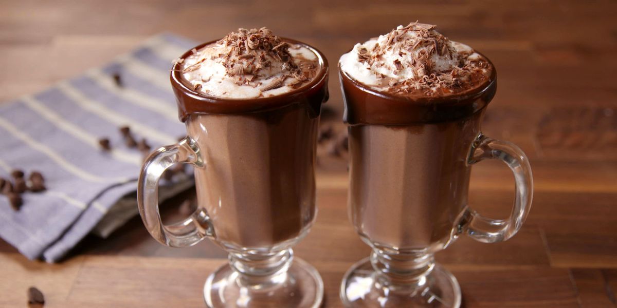 Making Hot Chocolate Floats Video — Hot Chocolate Floats Recipe How To ...