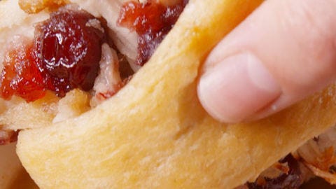 Video player poster image preview for Thanksgiving In A Blanket Is The Best Way To Use Leftovers