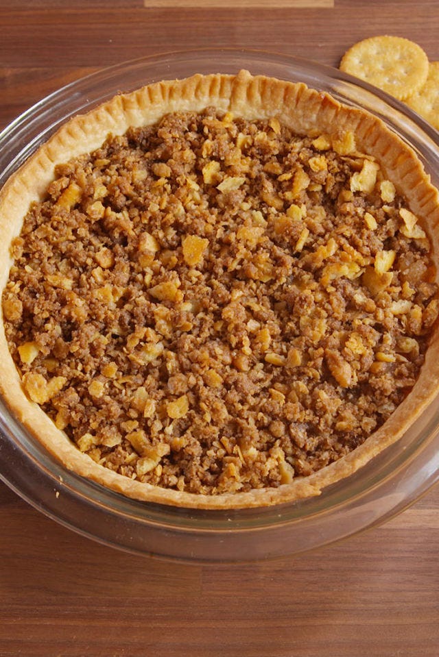 Apple Ritz Pie Horizontal Whole Pie Apple Ritz Pie Horizontal Whole Pie
