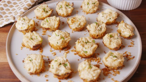 Baking Crab Cake Bites Video — Crab Cake Bites Recipe How To Video