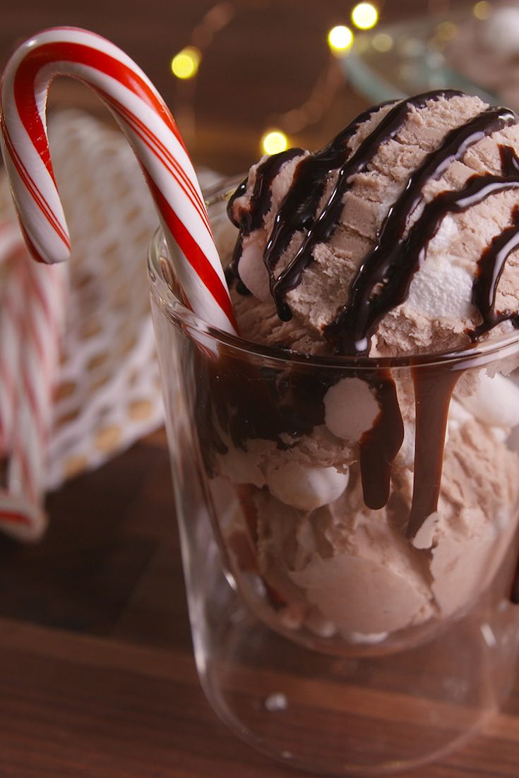 Hot chocolate deals with ice cream