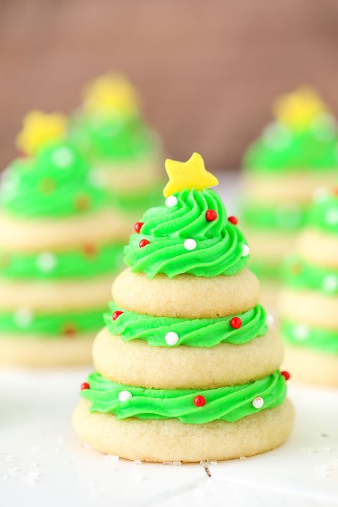 Best Christmas Tree Cookie Stacks-How To Make Christmas Tree Cookie ...