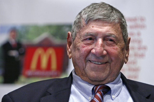 Big Mac inventor