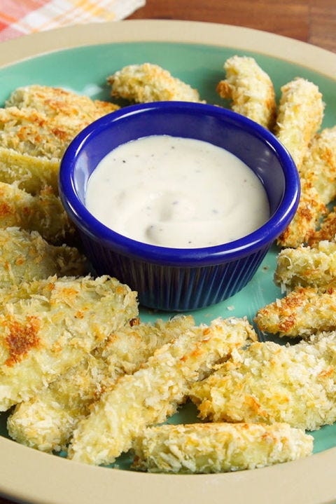 crispy parm roasted artichoke hearts