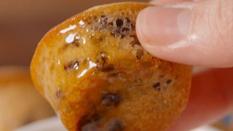 preview for These Pancake Poppers are Like Warm, Homemade Entenmann's Little Bites.