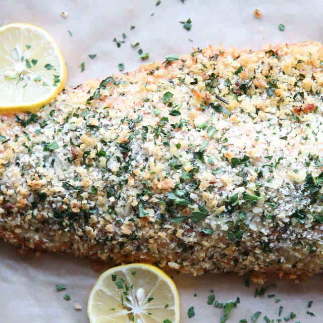 Best Baked Parmesan Salmon Recipe-How To Make Baked Parmesan Salmon