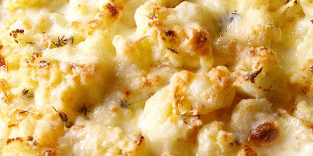 Cheesy Cauliflower Bake
