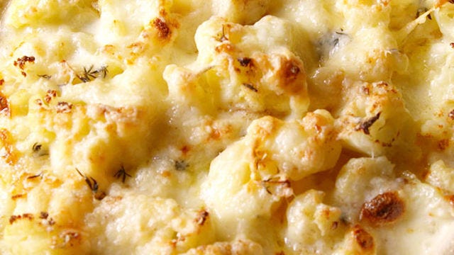 Video player poster image preview for This Cheesy Cauliflower Bake Is The Low-Carb Side Everyone Will Love
