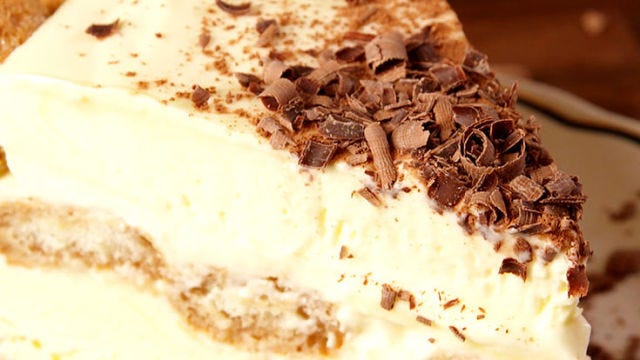 Video player poster image preview for Tiramisu Pie is a delicious twist on the classic dessert