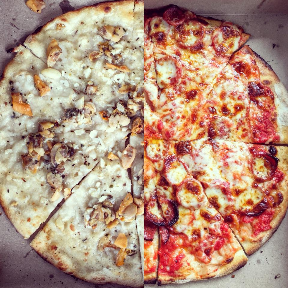 Food, Baked goods, Cuisine, Pizza, Finger food, Dish, Pizza cheese, Ingredient, Fast food, Recipe, 
