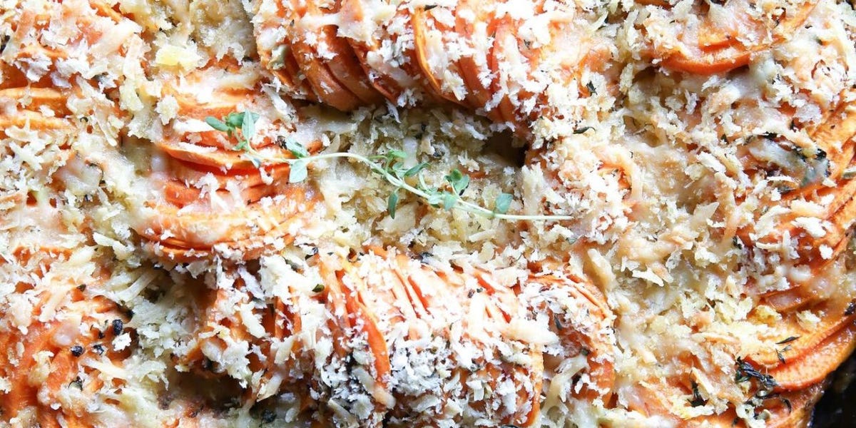 Cheesy Sweet Potato Casserole