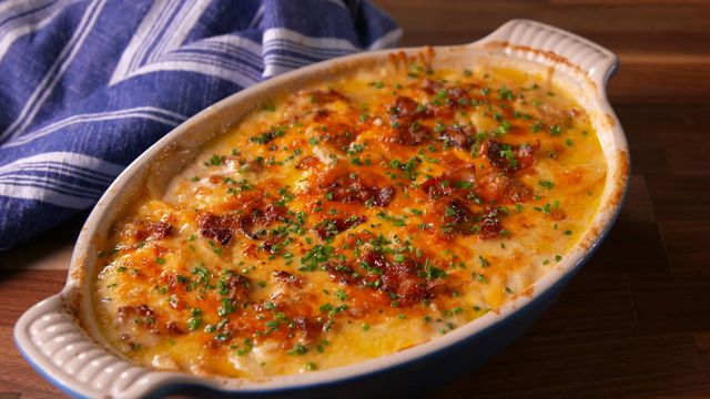 Cheesy Scalloped Potatoes (No Fail Recipe!) - The Chunky Chef