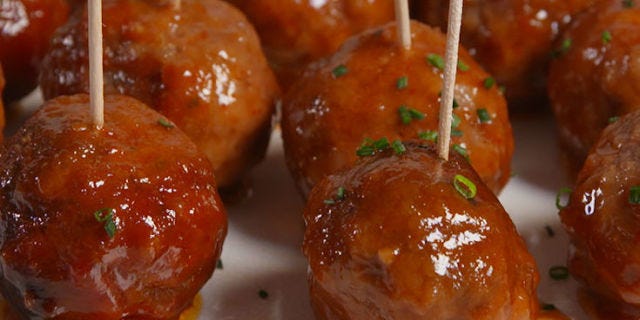 Slow-Cooker Party Meatballs
