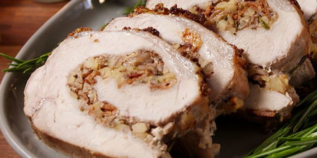 Best Stuffed Pork Loin Recipe - How to Make Stuffed Pork Loin