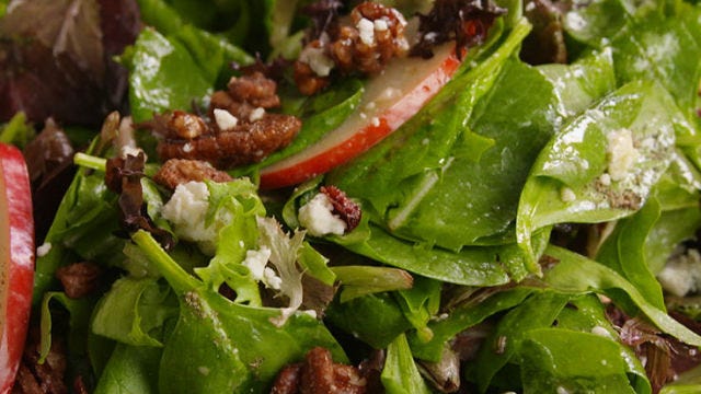 preview for This Holiday Apple Salad with Pecans and Cranberries Will Wow Your Crowd.