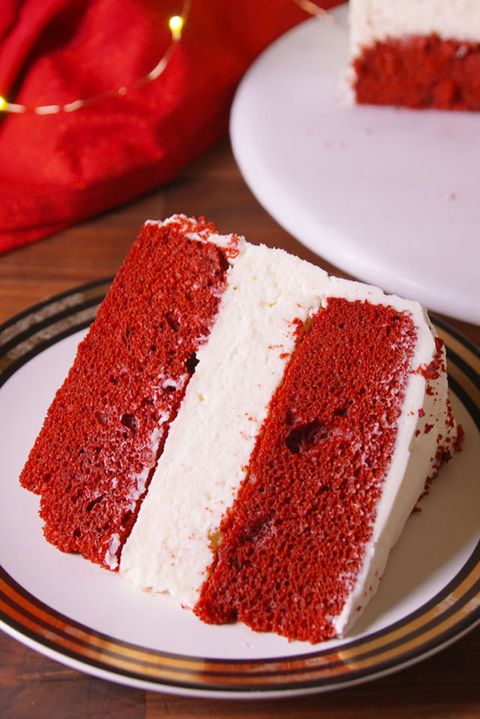 Best Red Velvet Cheesecake Cake Recipe - How to Make Red Velvet ...