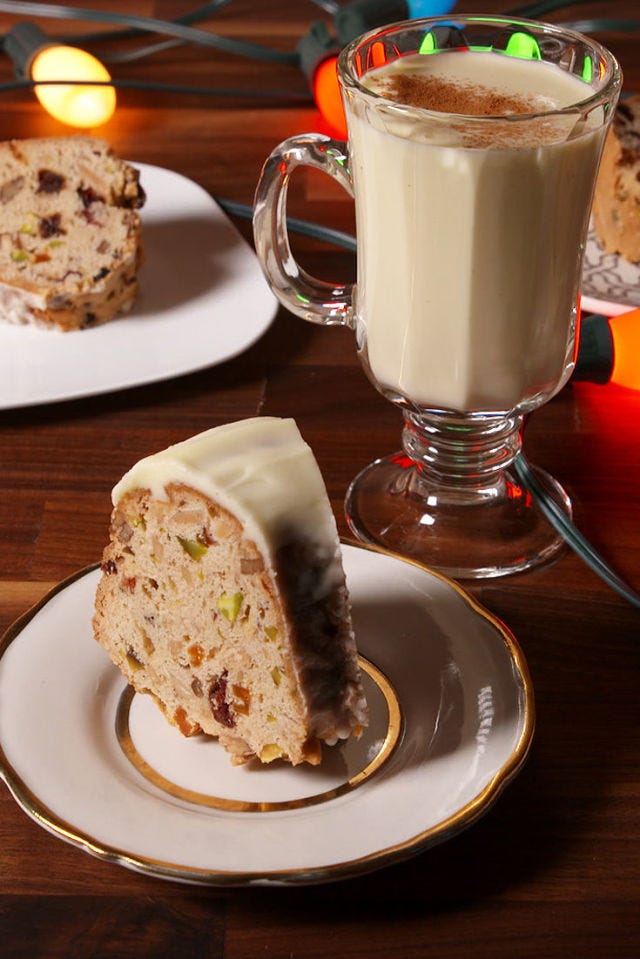 Seriously Delish Fruitcake Vertical