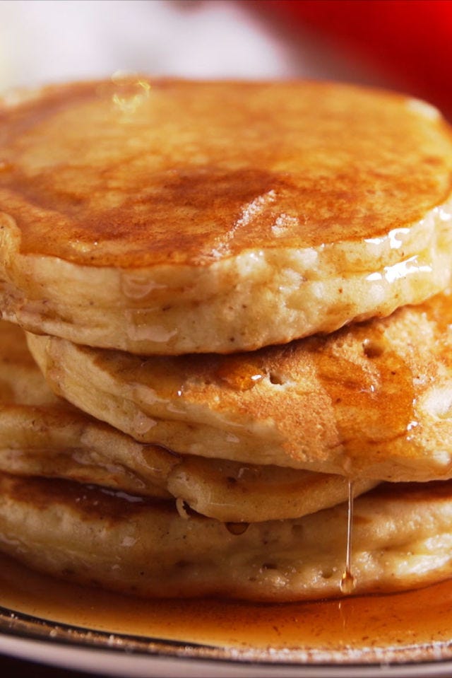 Eggnog Pancakes