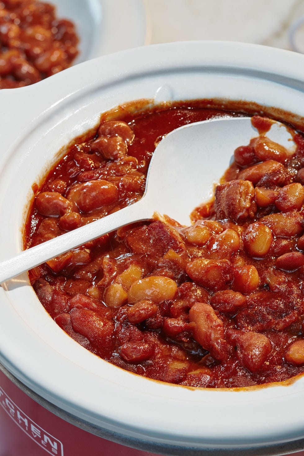 Food, Ingredient, Dish, Recipe, Cuisine, Baked beans, Condiment, Maroon, Stew, Cowboy beans, 