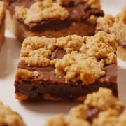 Chocolate Crumble Bars horizontal Chocolate Crumble Bars