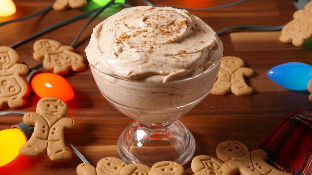 preview for You'll Have to Elbow Your Way in to Get Some of this Christmas Cheesecake Dip.