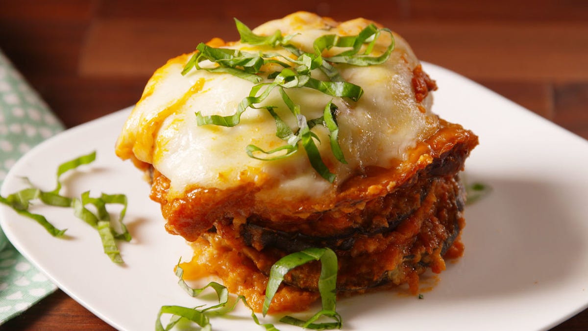 Video player poster image preview for Slow-Cooker Eggplant Parm Is The Cheesiest Way To Hack Your Favorite Italian Dish