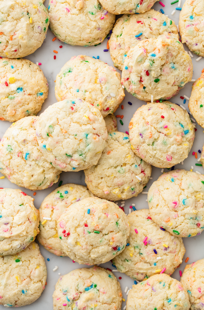 birthday cake cookies