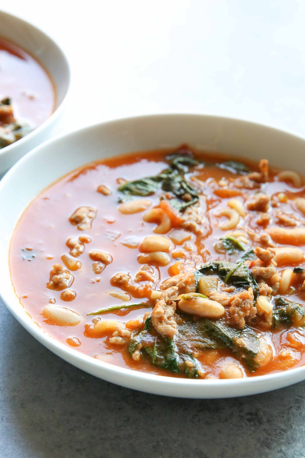 Sausage & White Bean Soup Vertical