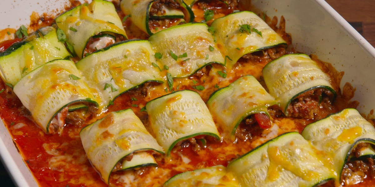 Zucchini Taco Roll-Ups