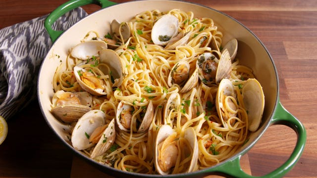 linguine with clams