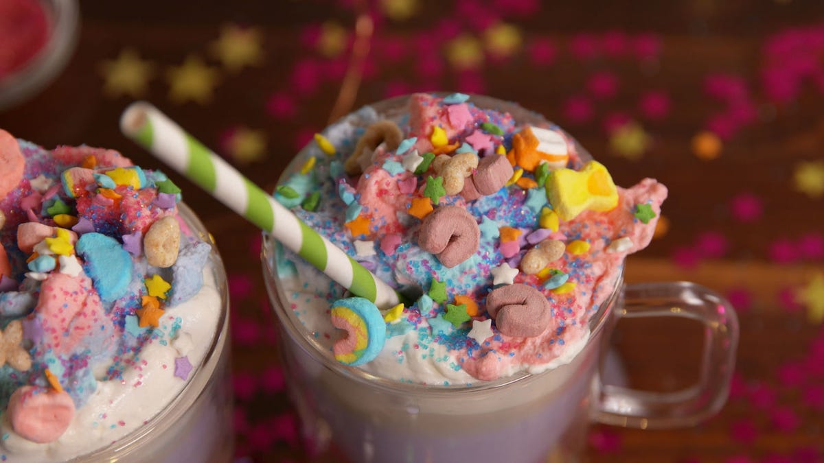preview for How To Make The Unicorn Hot Chocolate That's Breaking The Internet!