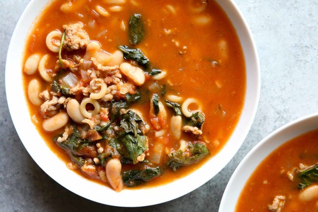 Sausage & White Bean Soup Horizontal