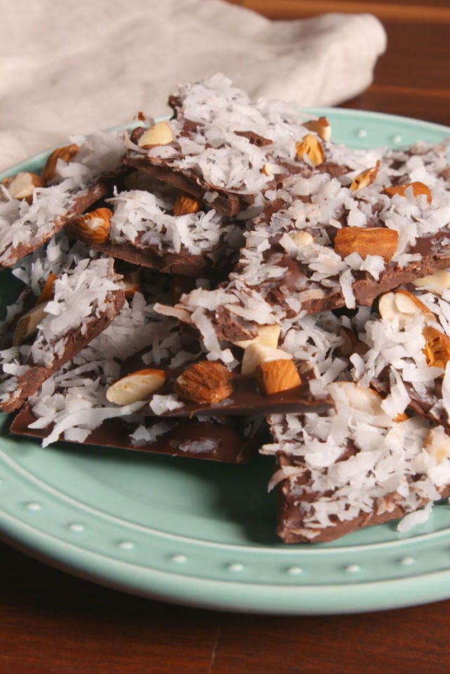 almond joy bark