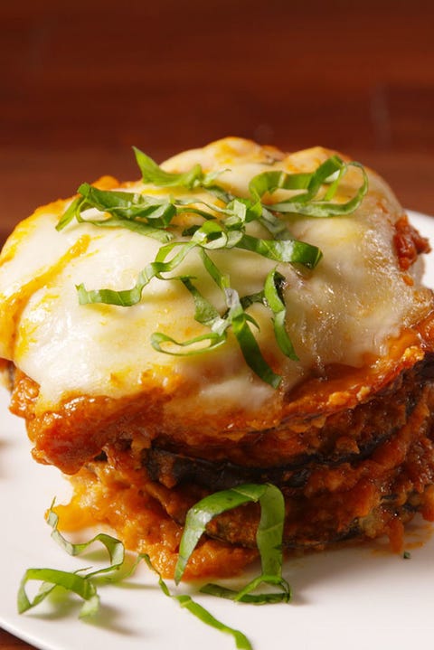Parm della melanzana a pentola lenta verticale Parm di melanzane a cottura lenta