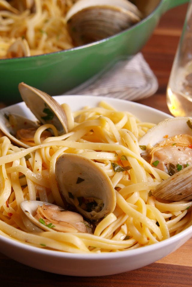 linguine with clams
