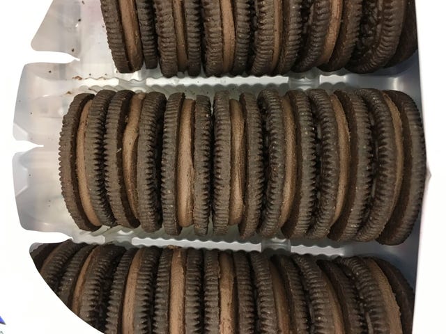 Chocolate covered strawberry oreo