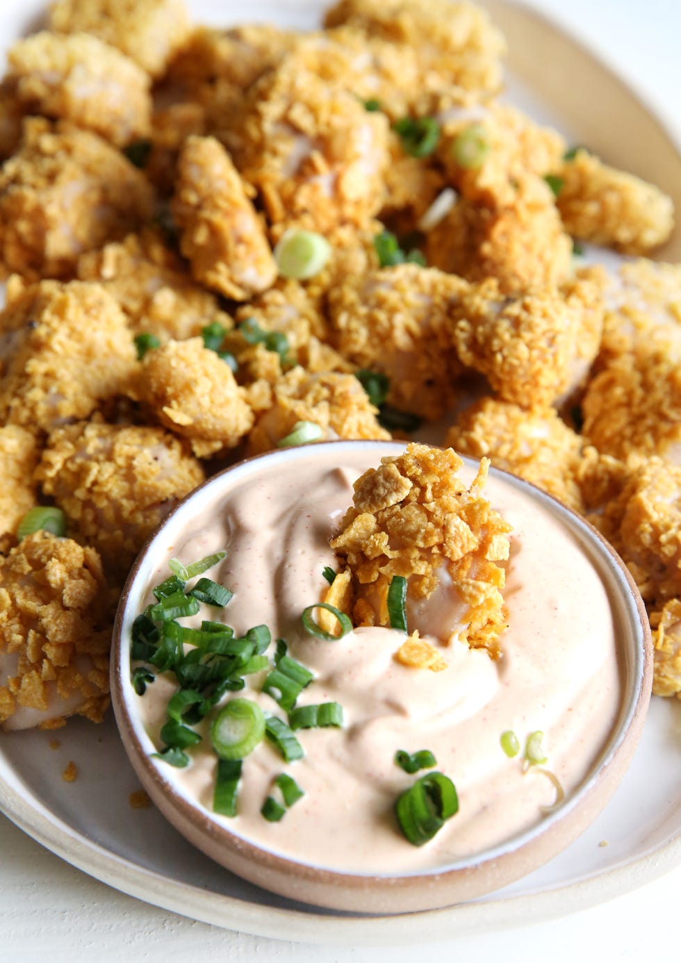 Baked Popcorn Chicken Vertical