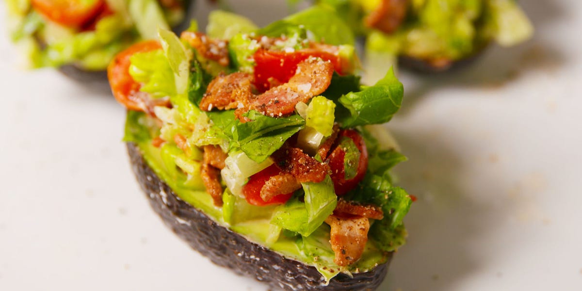 BLT Avocado Cups