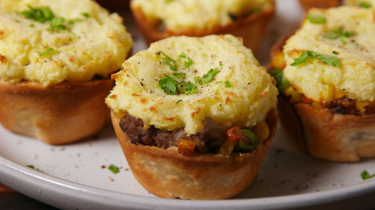 preview for Mini Shepherd's Pies Will Satisfy All Of Your Comfort Food Cravings!