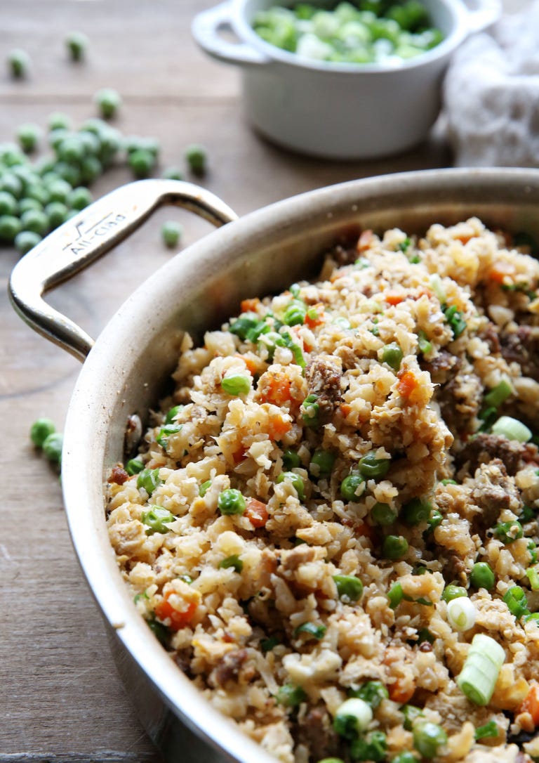 12 Easy Cauliflower Rice Recipes - How To Cook Cauliflower Rice—Delish.com