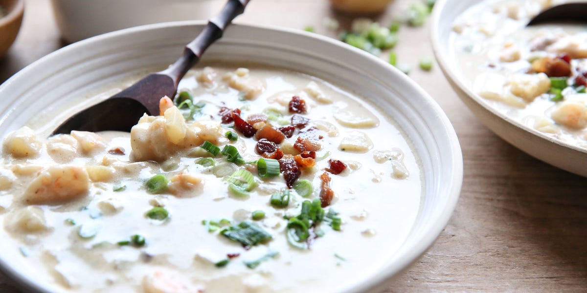Shrimp 'n' Bacon Chowder