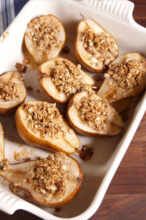cinnamon baked pears