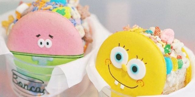 You Ve Got To See These Spongebob Ice Cream Sandwiches Delish Com