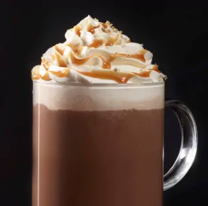 Salted Caramel Hot Chocolate