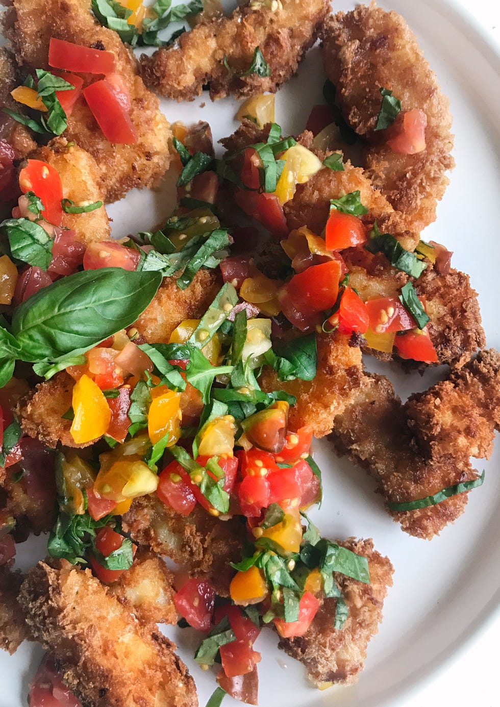 bruschetta fish sticks vertical