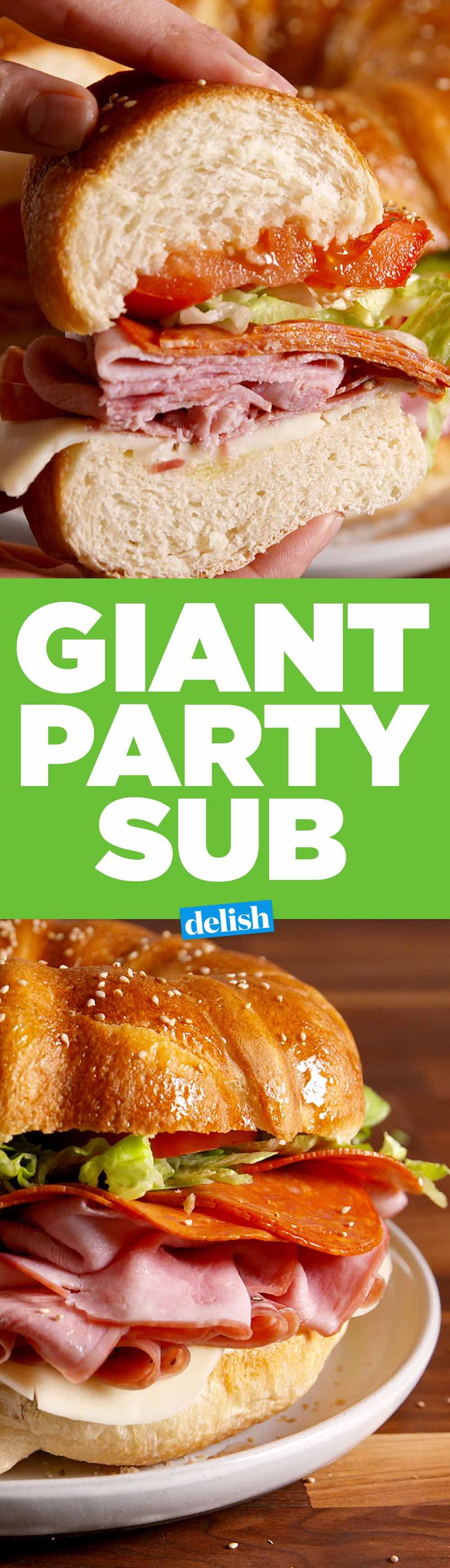 Giant Party Sub Pinterest