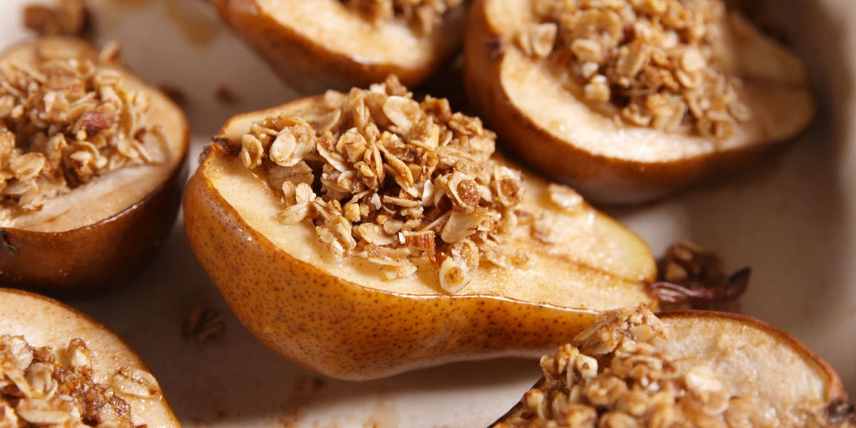Cinnamon Baked Pears