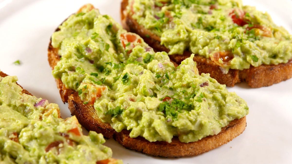 Guacamole Toast